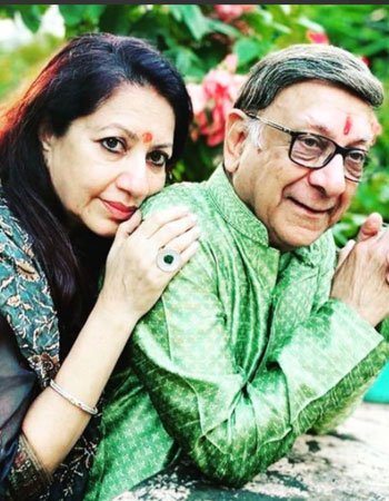Kanwarjit Paintal with his wife Geeta Paintal