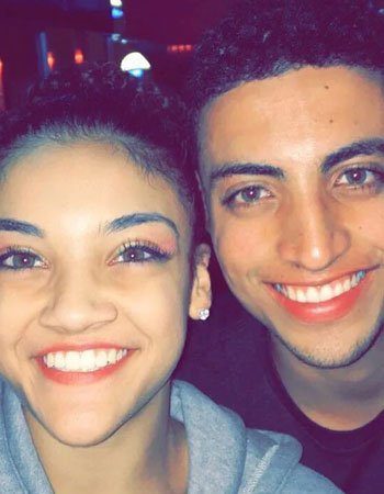 Laurie Hernandez with her Brother Marcus