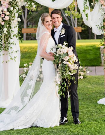 Missy Franklin with her Husband Hayes Johnson
