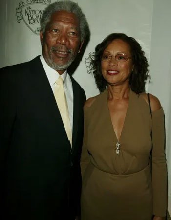 Morgan Freeman with his Ex-wife Jeanette Adair Bradshaw