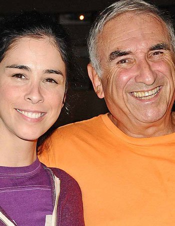 Sarah Silverman with her Father