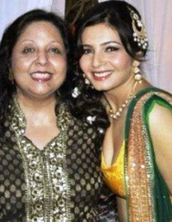 Shonali Nagrani with her Mother