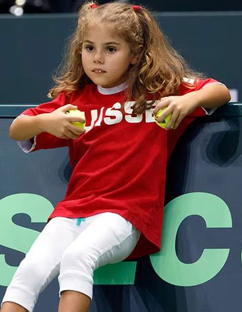 Stanislas Wawrinka Daughter Alexia Wawrinka