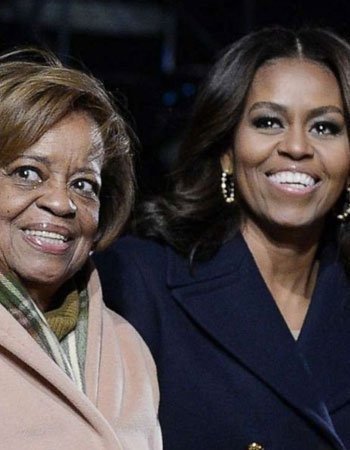 michelle obama with her Mother