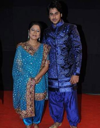 Alka Amin with her Son