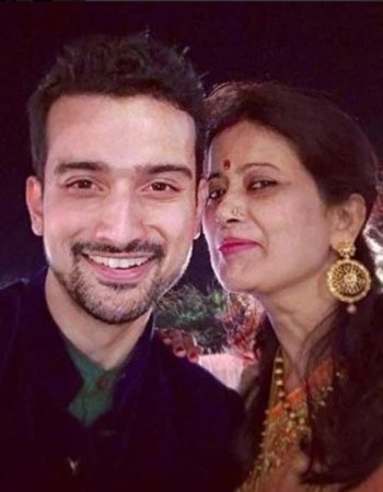 Anant Joshi with his Mother