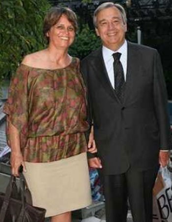 António Guterres Second Wife Catarina de Almeida Vaz Pinto