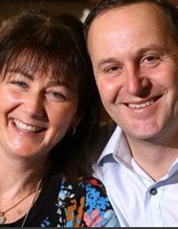 John Key with his wife Bronagh Key 