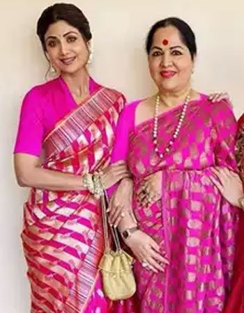 Shamita Shetty Sister and Mother Piture