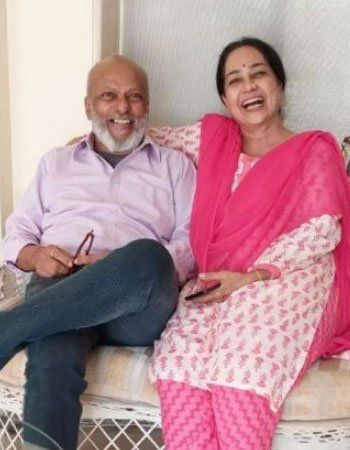 Shubhangi Latkar with her Husband Sanjeev Latkar