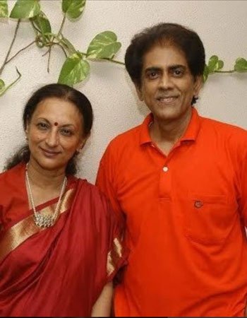 Uma Ramanan with her Husband A. V. Ramanan