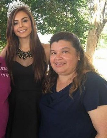 Brenda Jimenez with her Mother