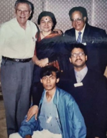 Darshan Ranganathan Family Picture