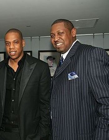 Jay Z with his Brother Eric Carter