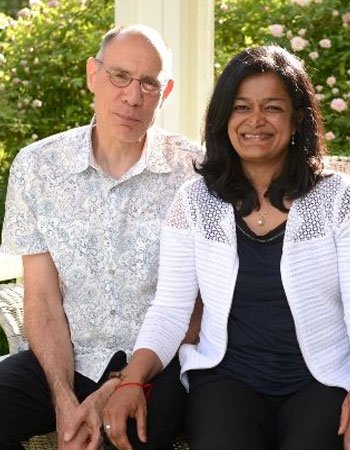 Pramila Jayapal with her Husband Steve Williamson