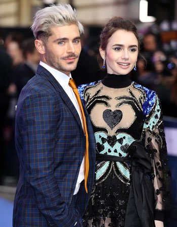 Zac Efron with his Girlfriend Lily Collins