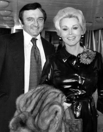 Zsa Zsa Gabor with her Husband Jack Ryan (1975-1976)