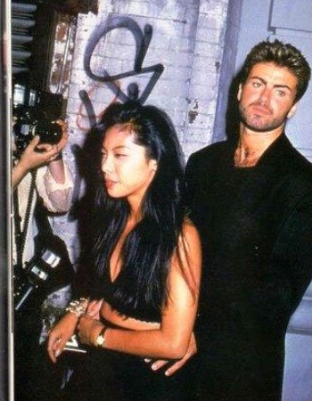 George Michael with his Girlfriend Kathy Jeung