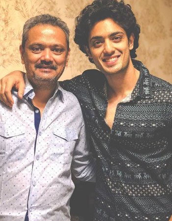 Kashyap Barbhaya with his Father Mahesh Barbhaya 