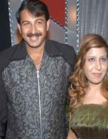 Manoj Tiwari with his first wife Rani Tiwari