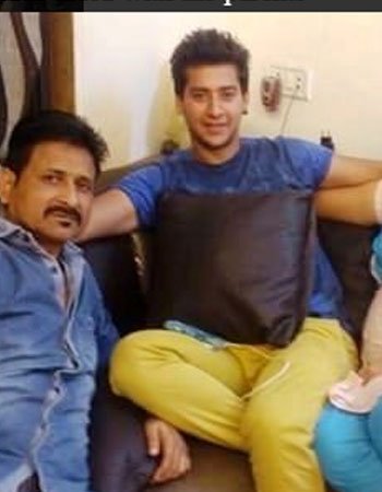 Paras Arora with his Father