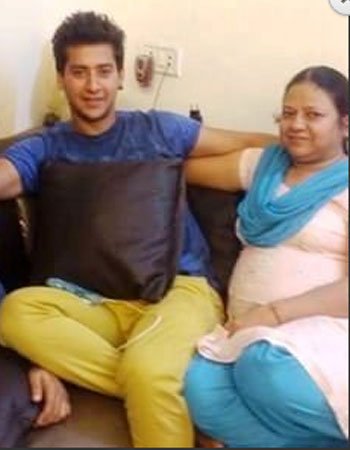 Paras Arora with his Mother